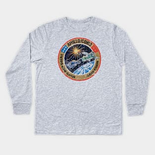 Apollo-Soyuz Insignia Kids Long Sleeve T-Shirt